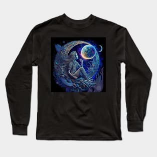 Moon Goddess Long Sleeve T-Shirt